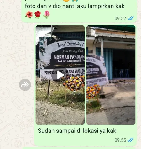 Pengiriman Karangan Bunga Kunciran Indah