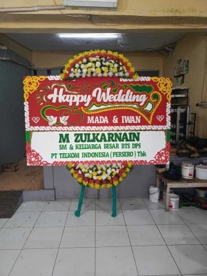 Papan Bunga di Kunciran Indah