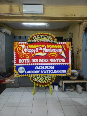 Papan Bunga di Kunciran Indah