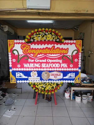 Papan Bunga di Kunciran Indah
