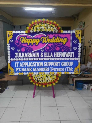 Papan Bunga di Kunciran Indah